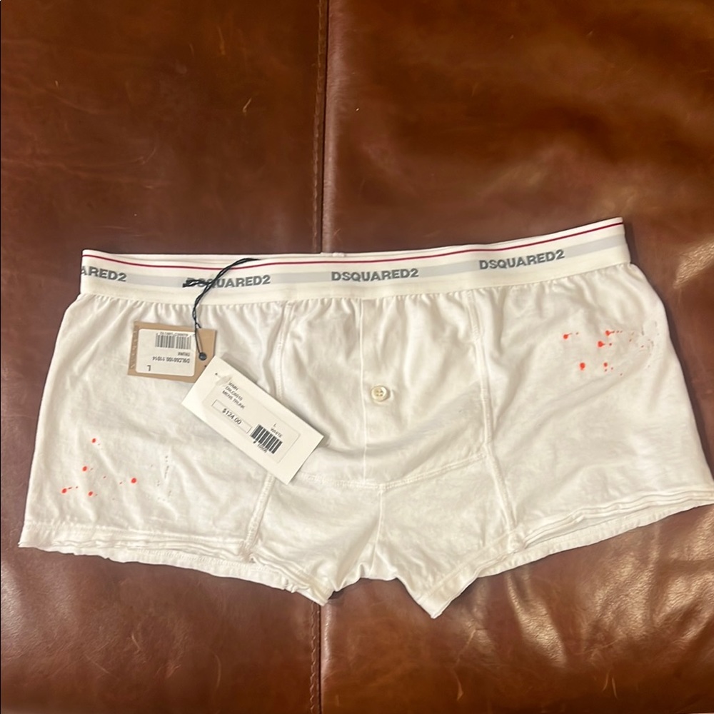 DSQUARED2 White Boxer Briefs